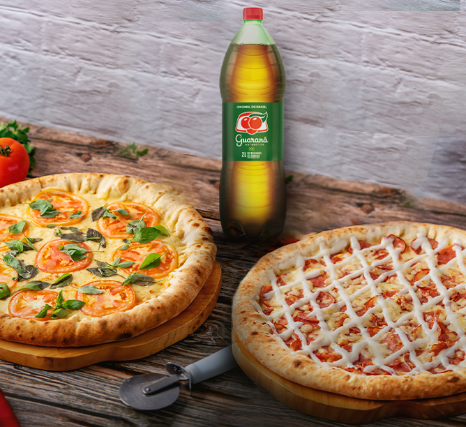 Combo Pizza Pizza — Pizza G + Guaraná